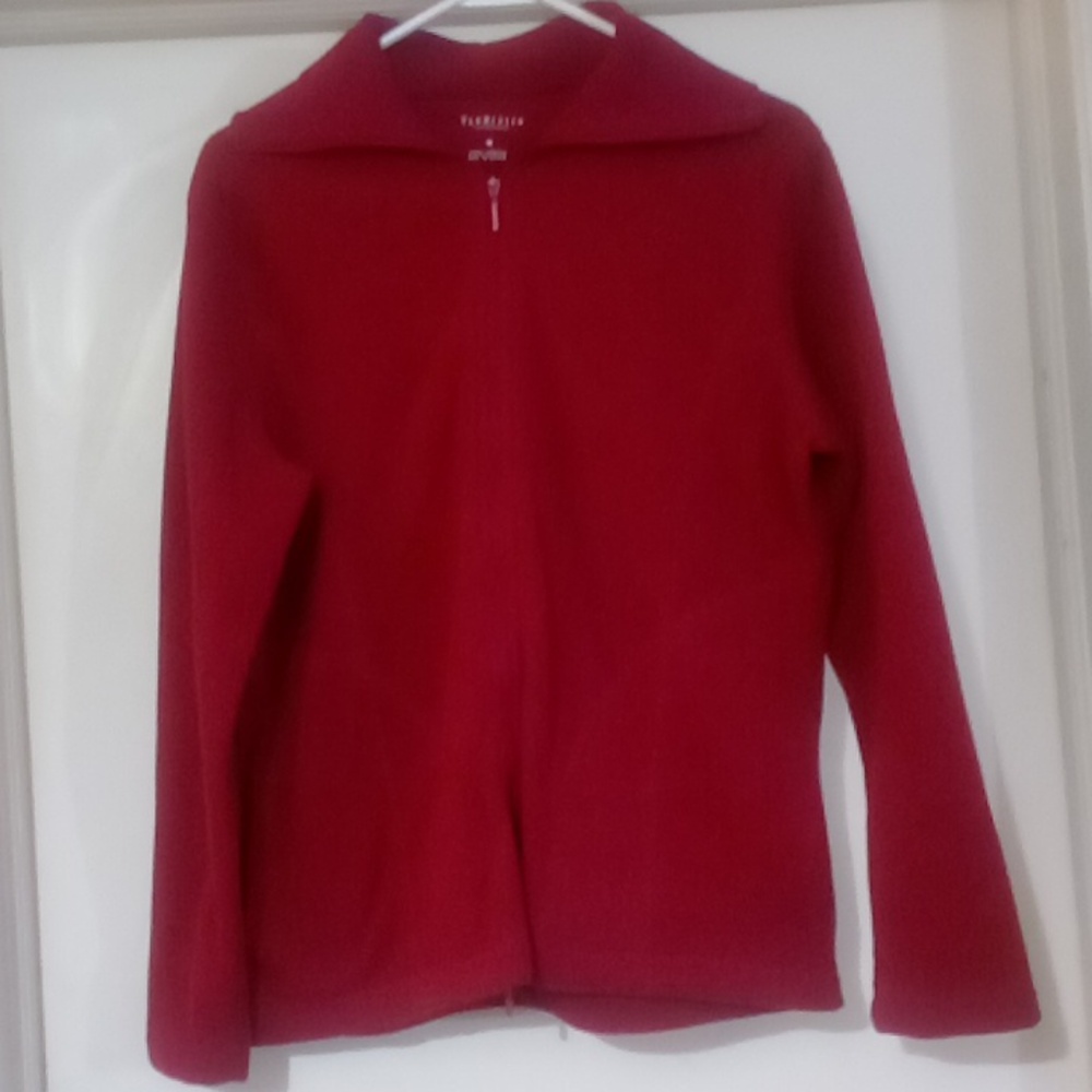 EUC Women's Van Heusen double Zipper-up sweatshirt. Medium.